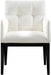 Adrian - Dining Arm Chair (Set of 2) - Black Legs - Simple Home Plus