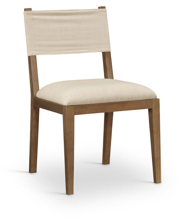 Avon - Linen Textured Performance Fabric Upholstered Dining Side Chair (Set of 2) - Simple Home Plus