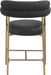 Blake - Counter Stool With Bronze Legs (Set of 2) - Simple Home Plus