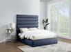 Adam - Chenille Fabric Bed With 70.5" Headboard - Simple Home Plus