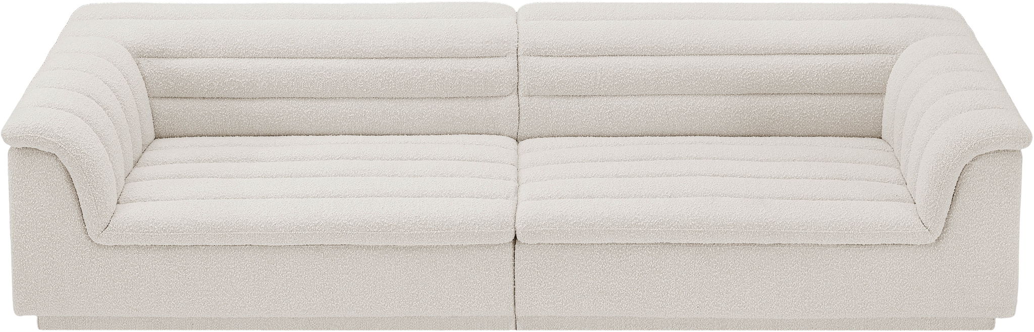 Cascade - Boucle Modular Sofa - Simple Home Plus