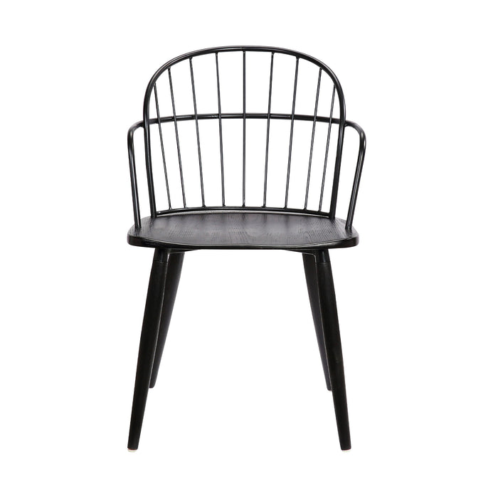 Bradley - Steel Framed Side Chair - Simple Home Plus