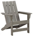 Visola - Gray - Adirondack Chair - Simple Home Plus