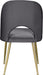 Logan - Dining Chair (Set of 2) - Gold Legs - Simple Home Plus