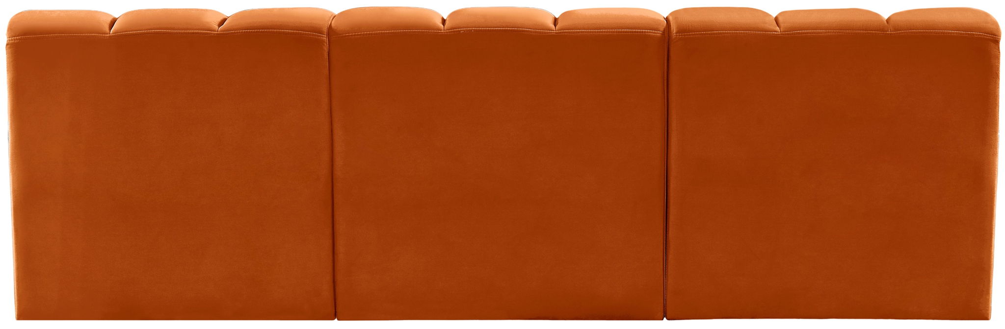 Arc - Velvet 3 Piece Modular Straight Sofa - Simple Home Plus