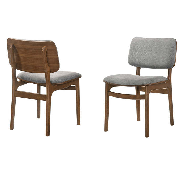 Lima - Upholstered Wood Dining Chairs (Set of 2) - Simple Home Plus