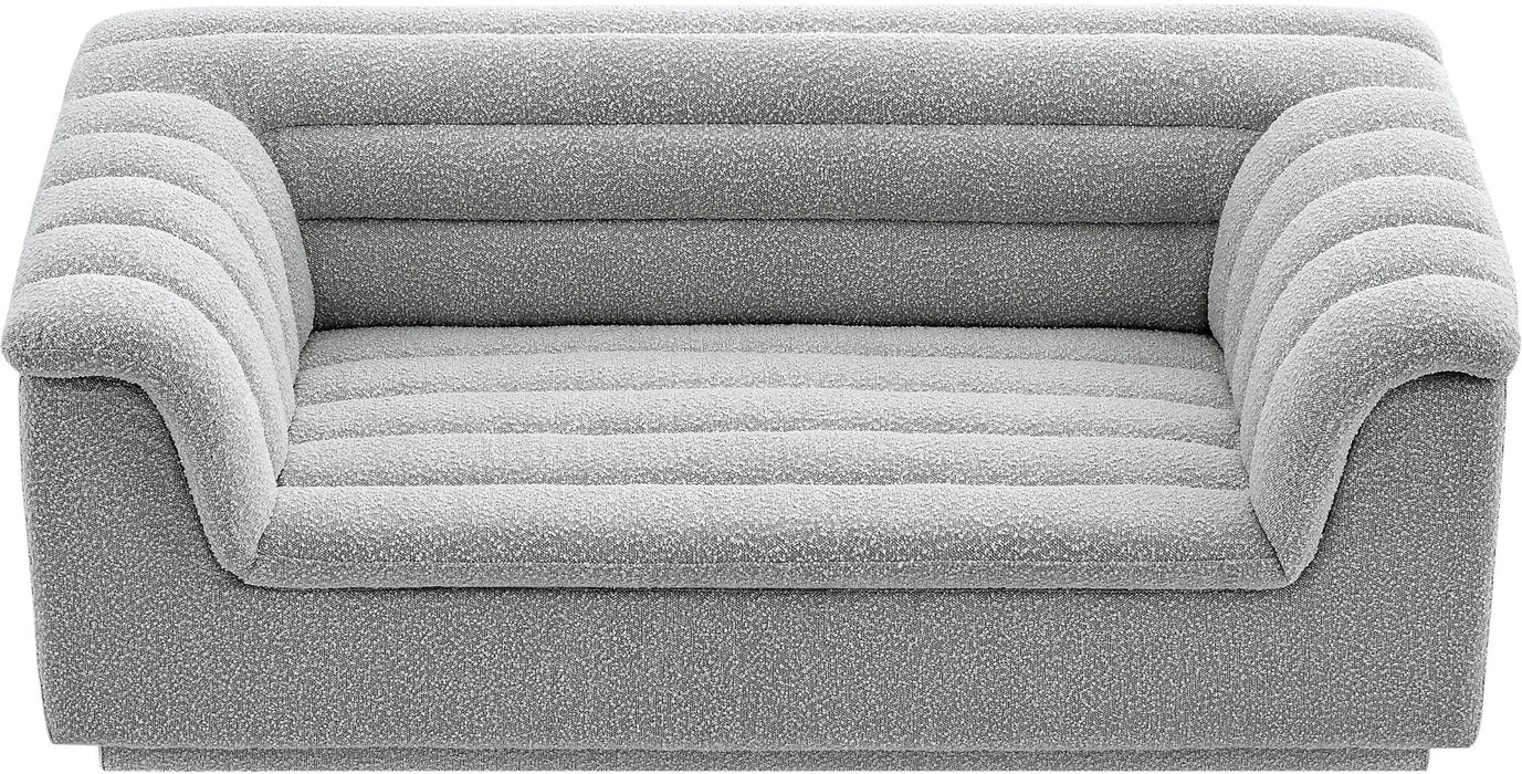 Cascade - Boucle Loveseat - Simple Home Plus