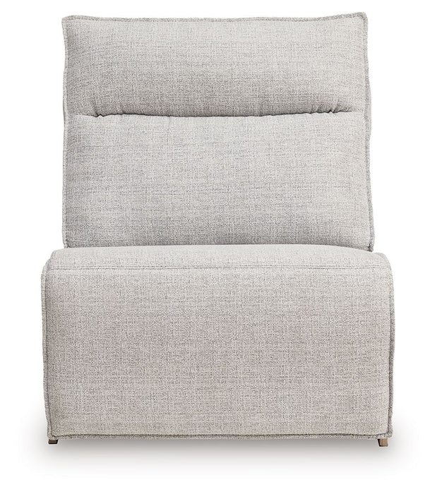 Modmax II - Power Armless Recliner With Adjustable Headrest - Stone - Simple Home Plus
