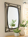 Freenville - Black - Accent Mirror - Simple Home Plus