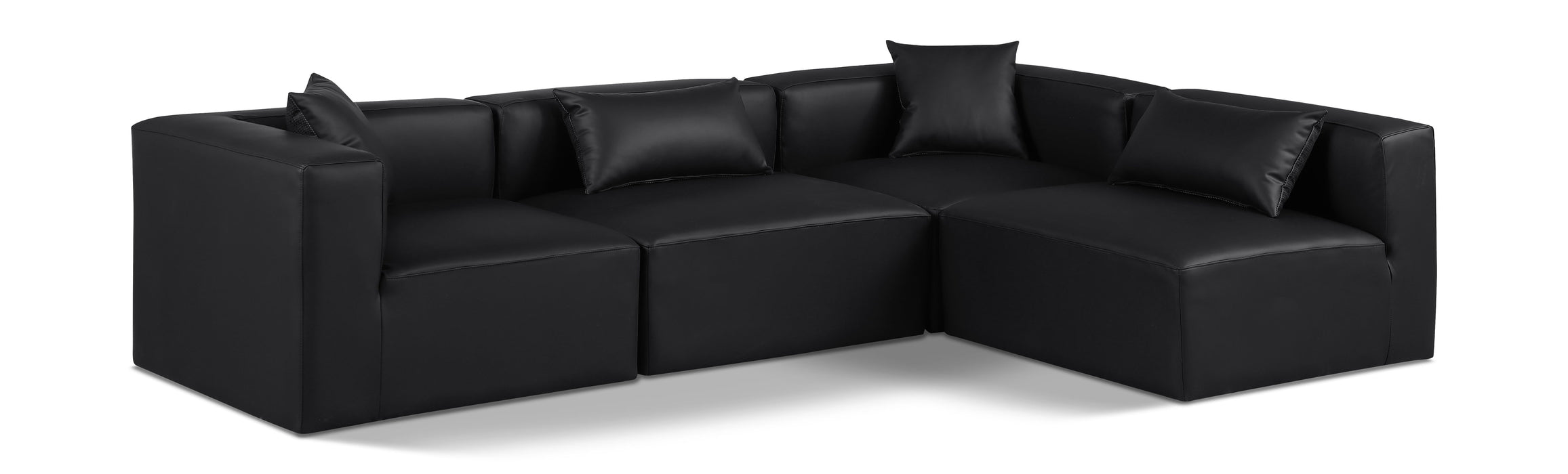 Cube - 4 Piece Modular Corner Sectional - Simple Home Plus