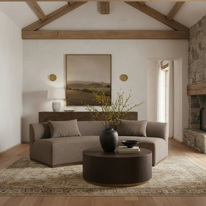 Avanti - 104" Chenille Fabric Upholstered Sofa - Simple Home Plus