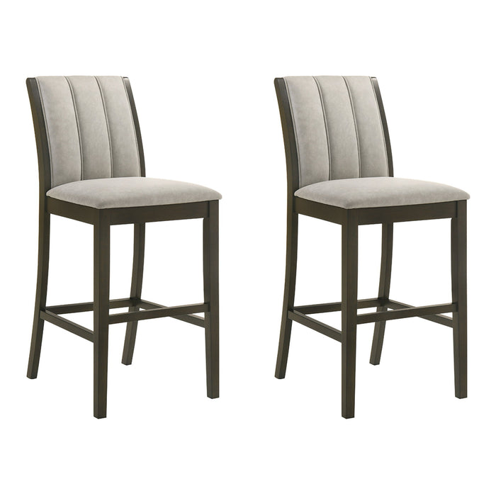 Nolan - 26" Counter Height Rubberwood Barstool - Simple Home Plus