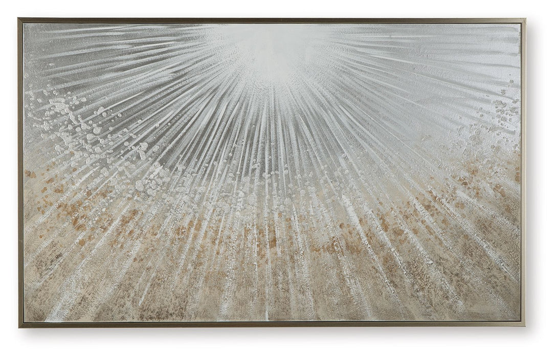 Waldard - Gray / Taupe / White - Wall Art - Simple Home Plus