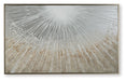 Waldard - Gray / Taupe / White - Wall Art - Simple Home Plus
