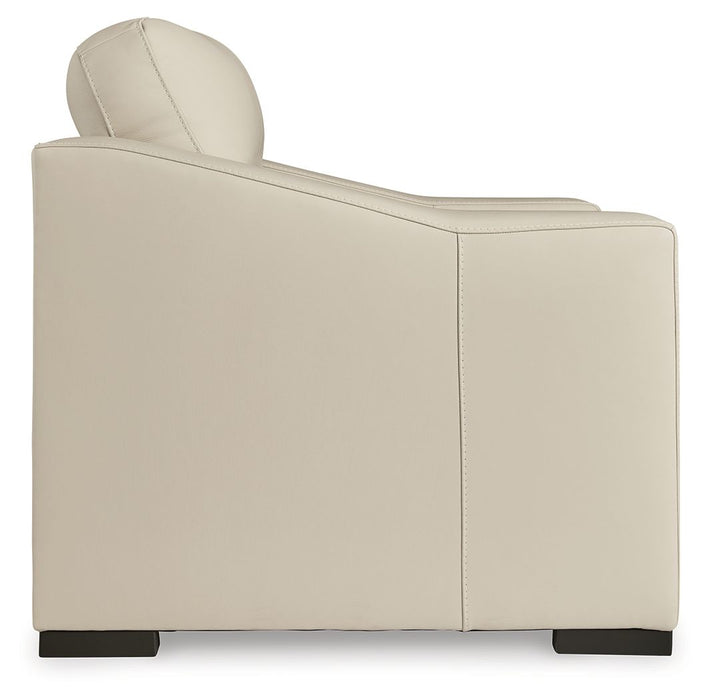 Treasure Trove - 2 Pc. - Chair And A Half, Ottoman - Almond - Simple Home Plus