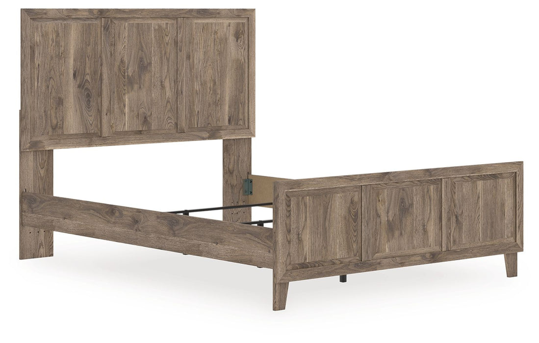Rusticott - Panel Bed - Simple Home Plus