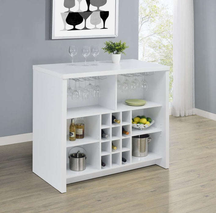 Topanga - Engineered Wood Freestanding Home Bar - Simple Home Plus