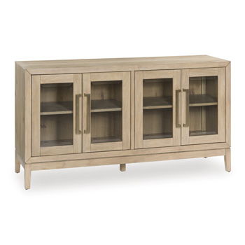 Lasinger - Dining Room Server - Light Brown - Simple Home Plus