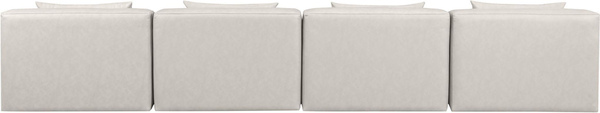 Cube - Modular 4 Seat Armless Sofa - Simple Home Plus