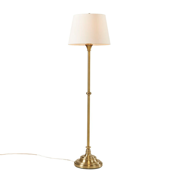 Athena - 59" Floor Lamp - Antique Brass - Simple Home Plus
