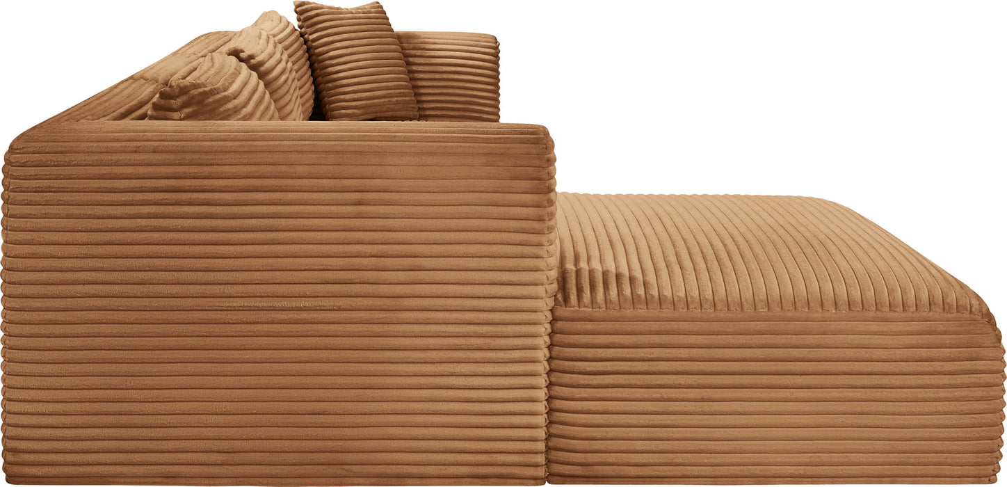 Shaggy - Fabric 3 Piece Modular Sectional - Simple Home Plus