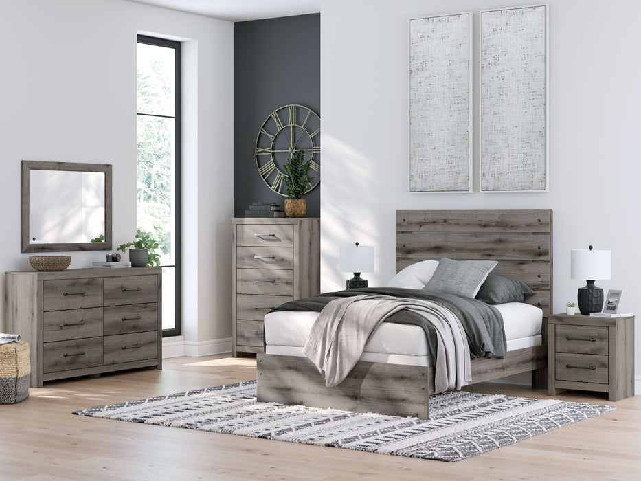 Graystorm - Brown Gray - Bedroom Mirror - Simple Home Plus