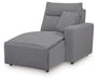 ModMax II - RAF Press Back Power Chaise - Salt And Pepper - Simple Home Plus