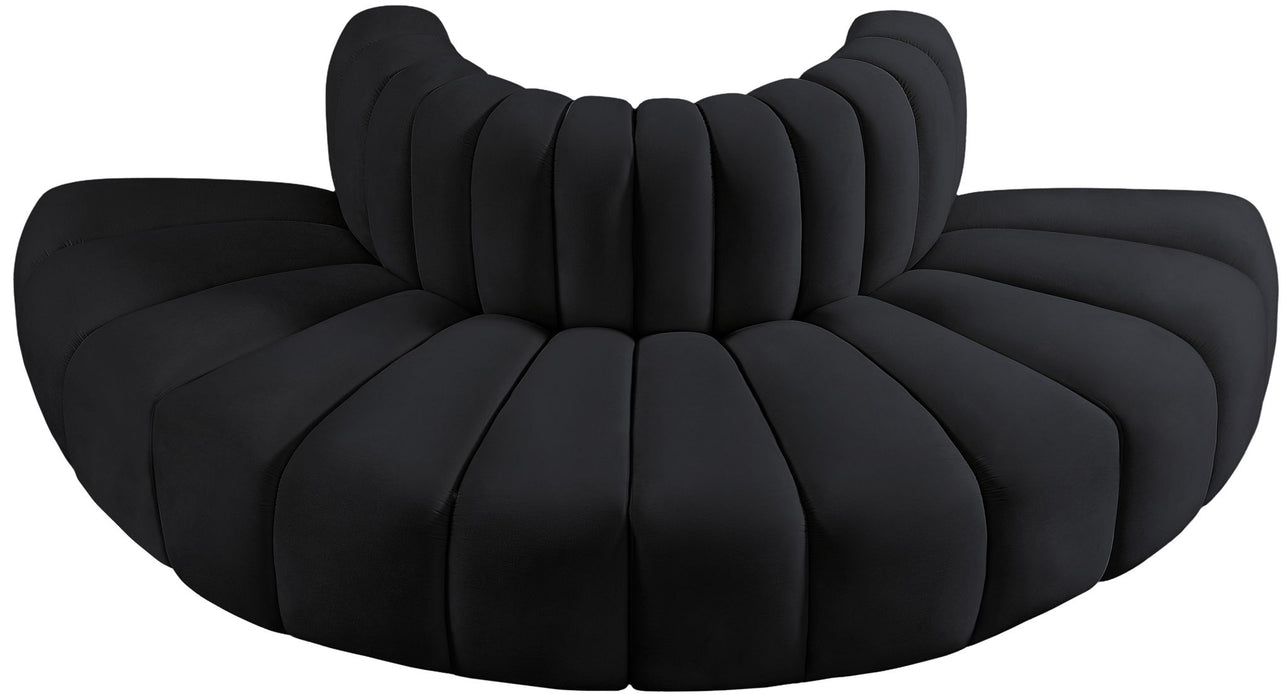 Arc - Velvet 4 Piece Modular Sofa - Simple Home Plus