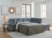 Marleton - Laf Full Sofa Sleeper - Denim - Simple Home Plus