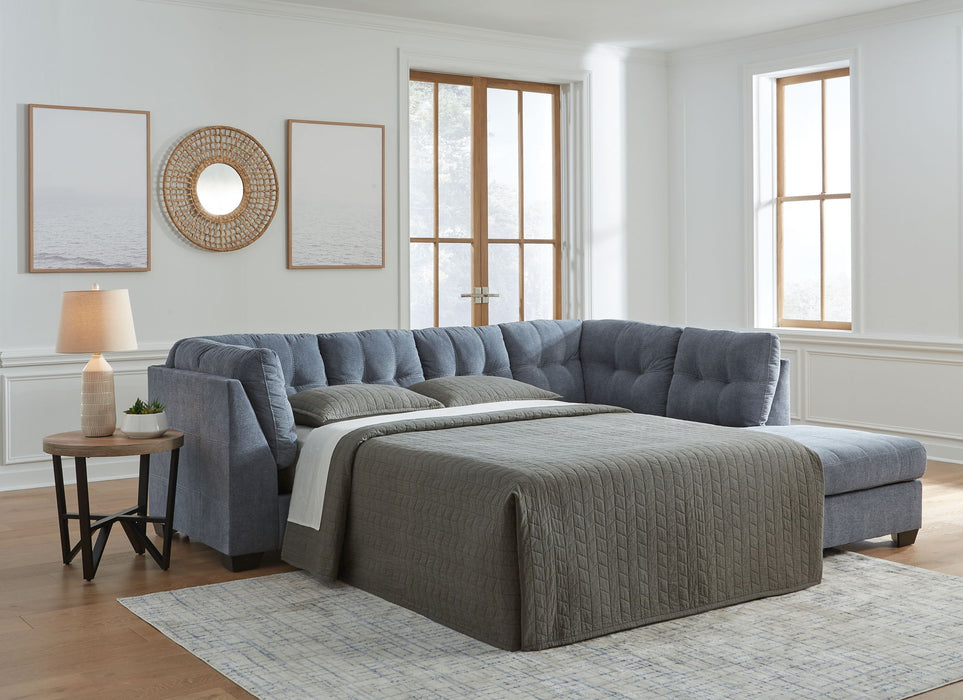Marleton - Laf Full Sofa Sleeper - Denim - Simple Home Plus
