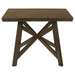 Canfield - Square Counter Height Dining Table - Brown - Simple Home Plus