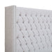 Amelia - Queen Upholstery Headboard - Gray - Simple Home Plus