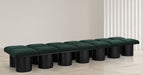 Pavilion - 14 Piece Modular Bench With Black Base - Simple Home Plus