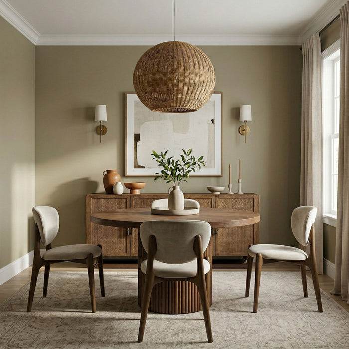 Velora - Upholstered Dining Chair (Set of 2) - Brown Base - Simple Home Plus