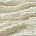 Chunky Double Knit - Handmade Throw - Ivory - Simple Home Plus
