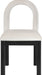 Conrad - Velvet Dining Chair With Black Legs - Simple Home Plus