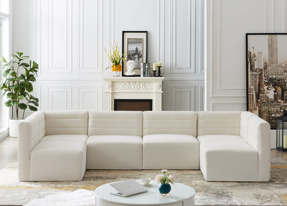 Quincy - 6 Piece Modular Sectional - Simple Home Plus