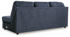 Albar Place - Laf Sofa Chaise - Cobalt - Simple Home Plus