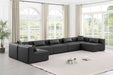 Cube - 7 Piece Modular U-Shaped Sectional - Simple Home Plus