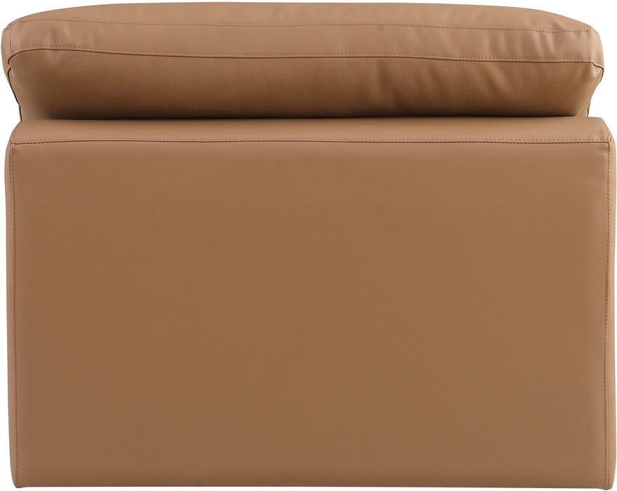 Comfy - Faux Leather Armless Chair - Simple Home Plus
