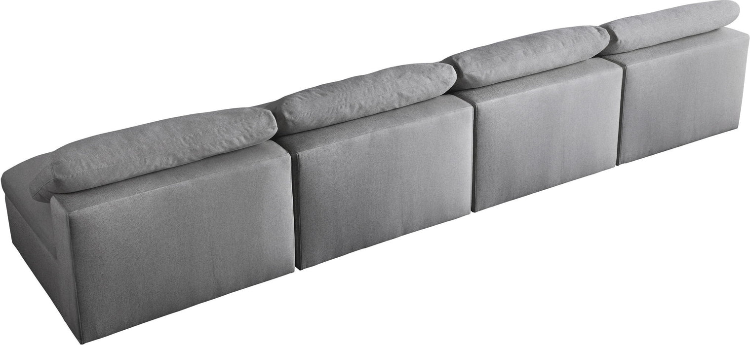Serene - Modular Armless 4 Seat Sofa - Simple Home Plus