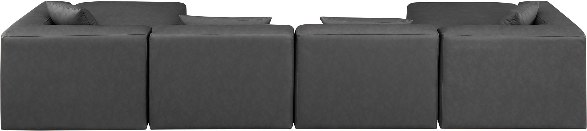 Cube - 6 Piece Modular Double Chaise Sectional - Simple Home Plus