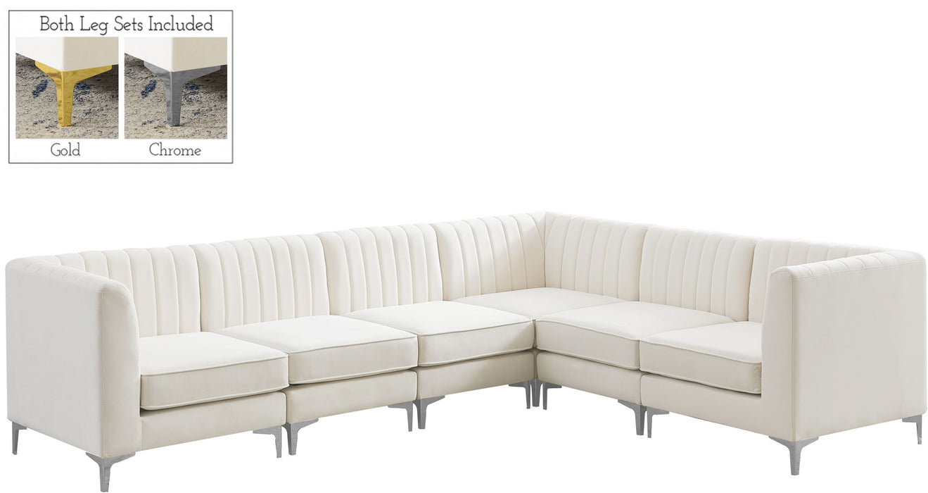 Alina - 6 Piece Sectional - Simple Home Plus