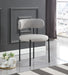 Beacon - Faux Leather Dining Chair With Black Legs (Set of 2) - Simple Home Plus