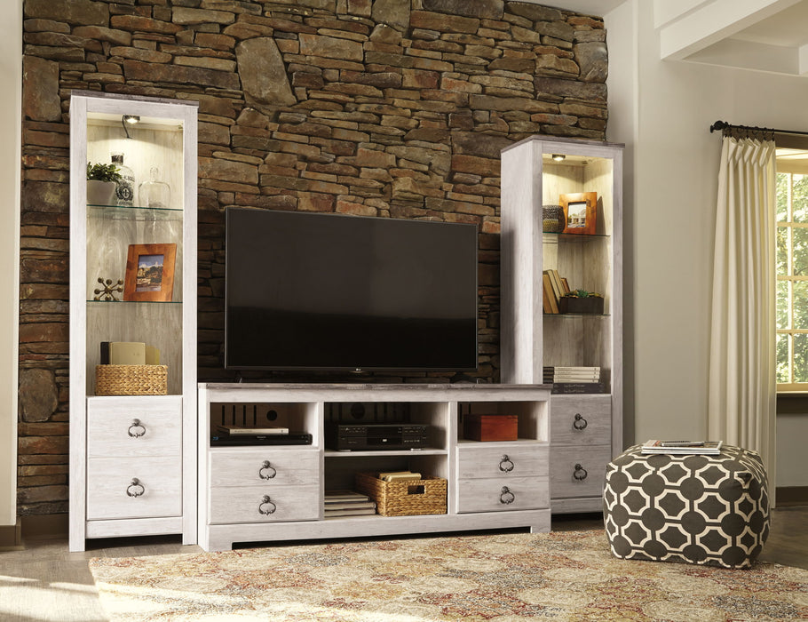 Willowton - Entertainment Center With Fireplace Option - Simple Home Plus