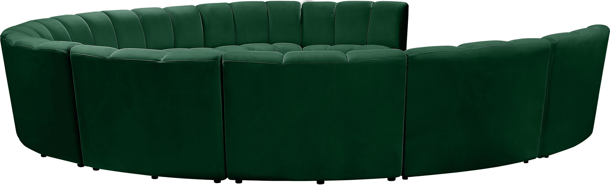 Infinity - 10 Piece Velvet Modular Sectional - Simple Home Plus