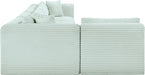 Shaggy - 5 Piece Modular Sectional - Simple Home Plus