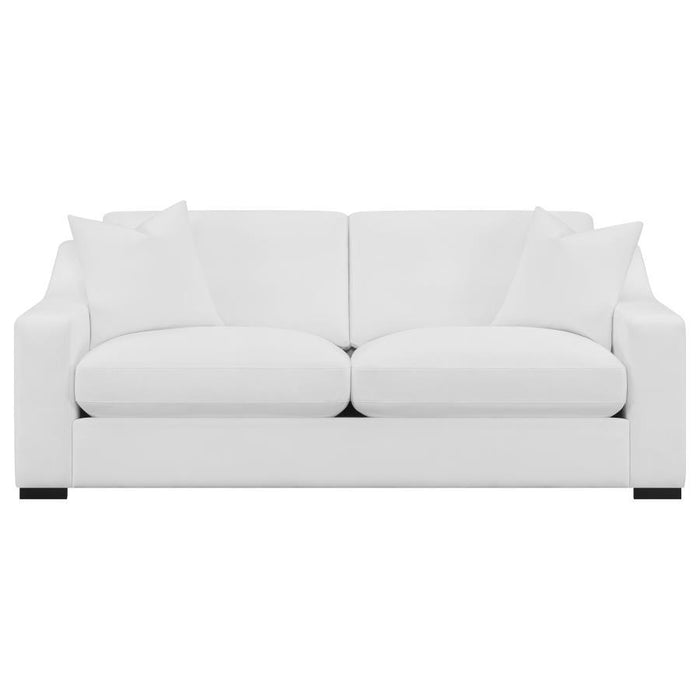 Ashlyn - Upholstered Sloped Arm Sofa Set - Simple Home Plus