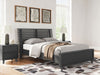 Danziar - Slat Panel Bed - Simple Home Plus