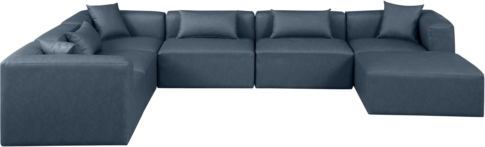 Cube - 7 Piece Modular Sectional - Simple Home Plus